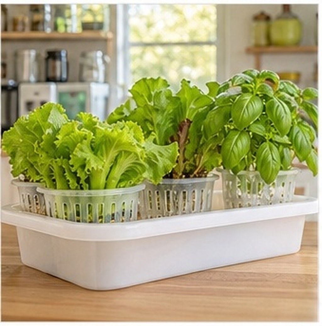 Indoor Plants - 4Pcs Hydroponic Vegetable Cultivation Thickened Breathable