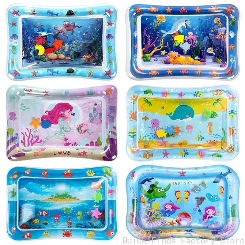 Baby Water Play Mat Inflatable - Repotting Mat recension och pris