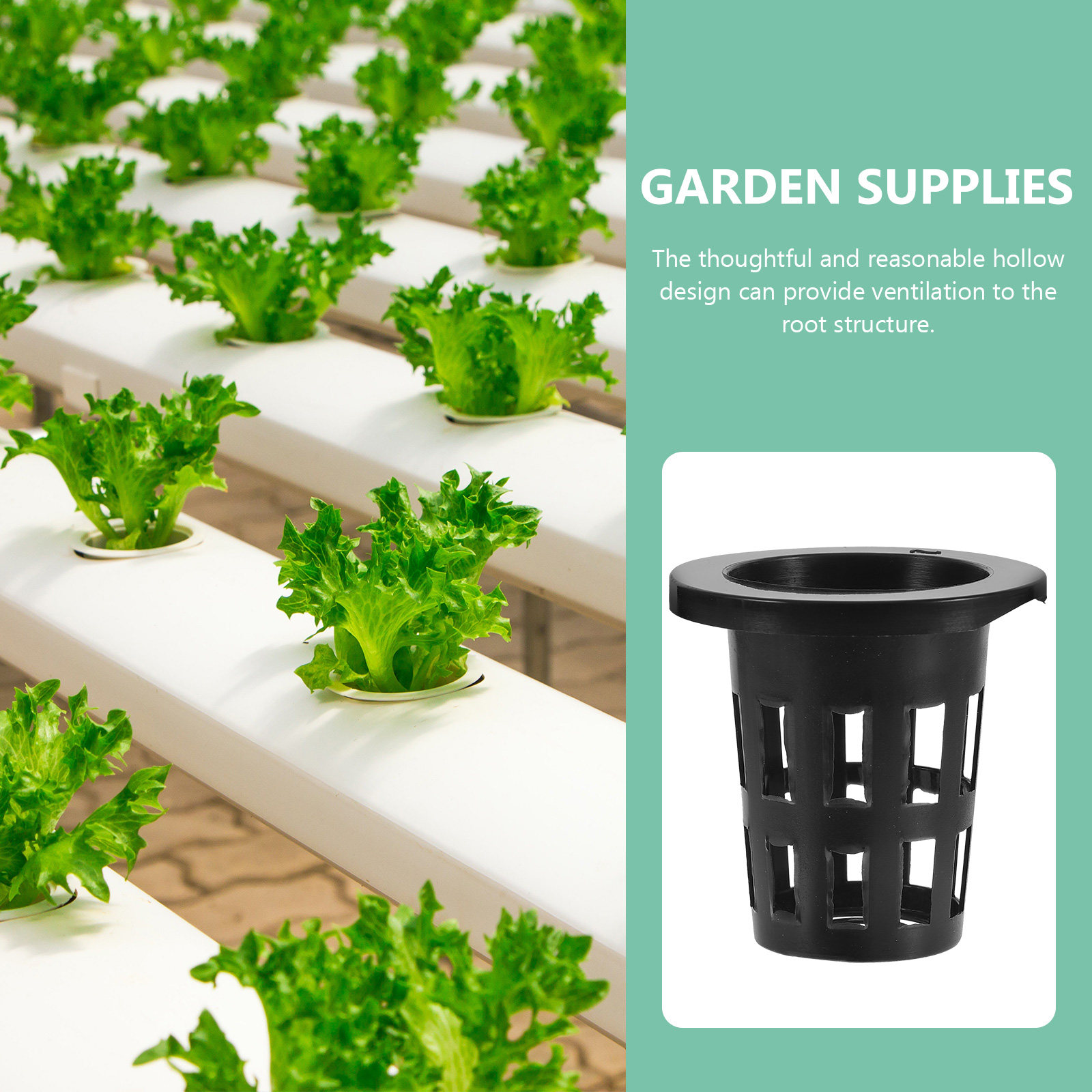 50Pcs Plastic Planting Baskets - Plant Pot recension och pris