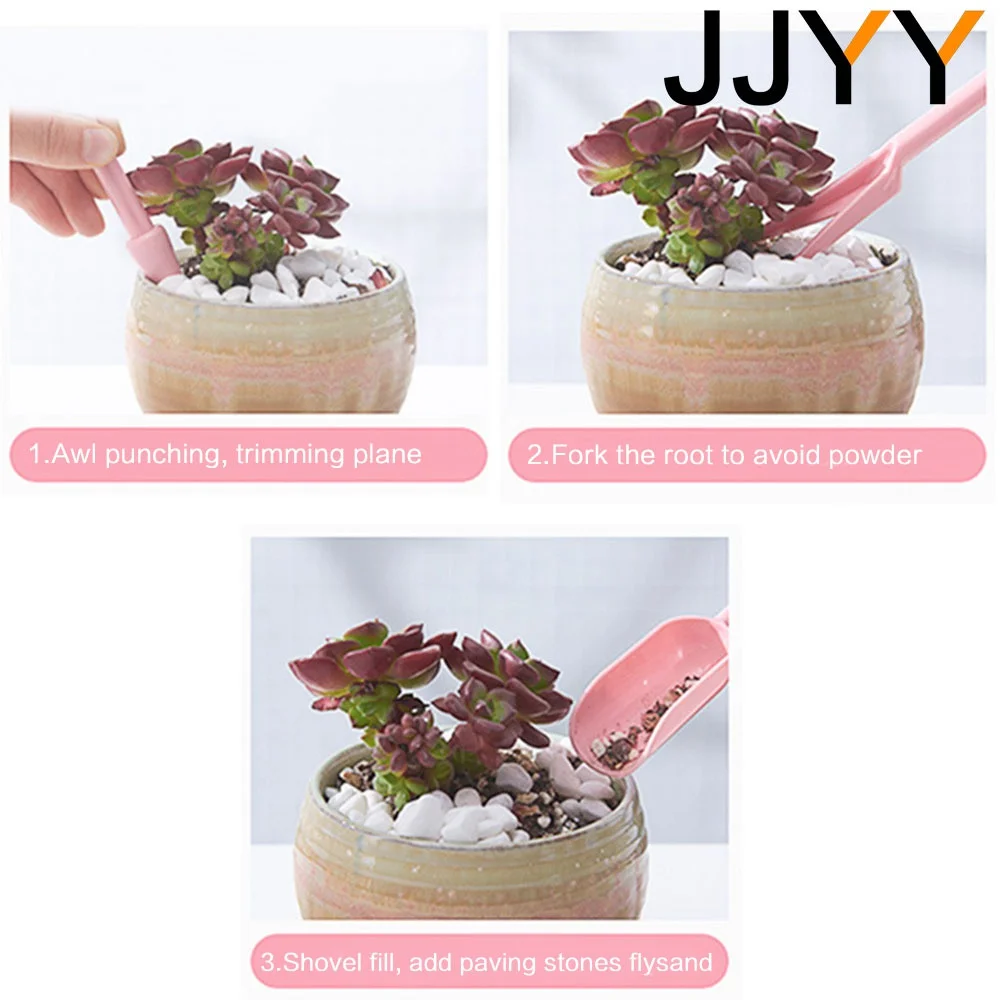4Pcs Mini Succulent Planter Ac - Succulent Set recension och pris