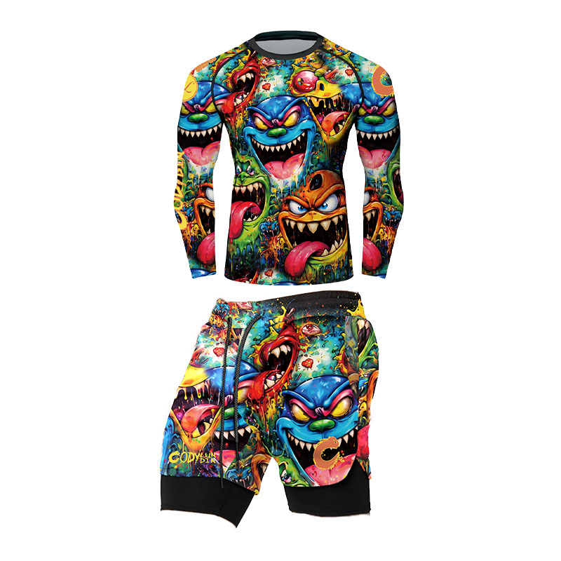 3D Colorful Monster Graffiti M - Monstera recension och pris