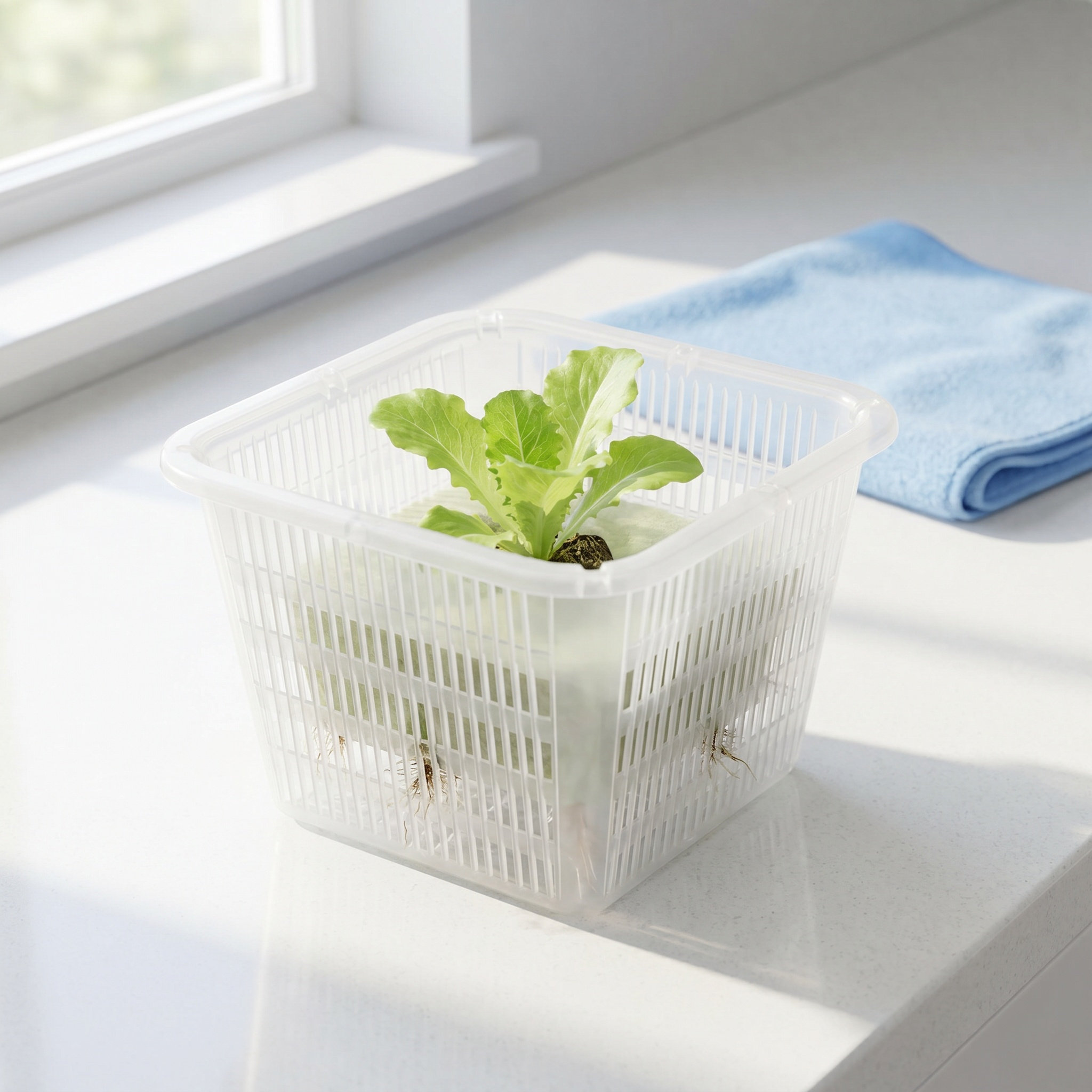 6Pcs Square Mesh Hydroponic Pl - Indoor Plants recension och pris