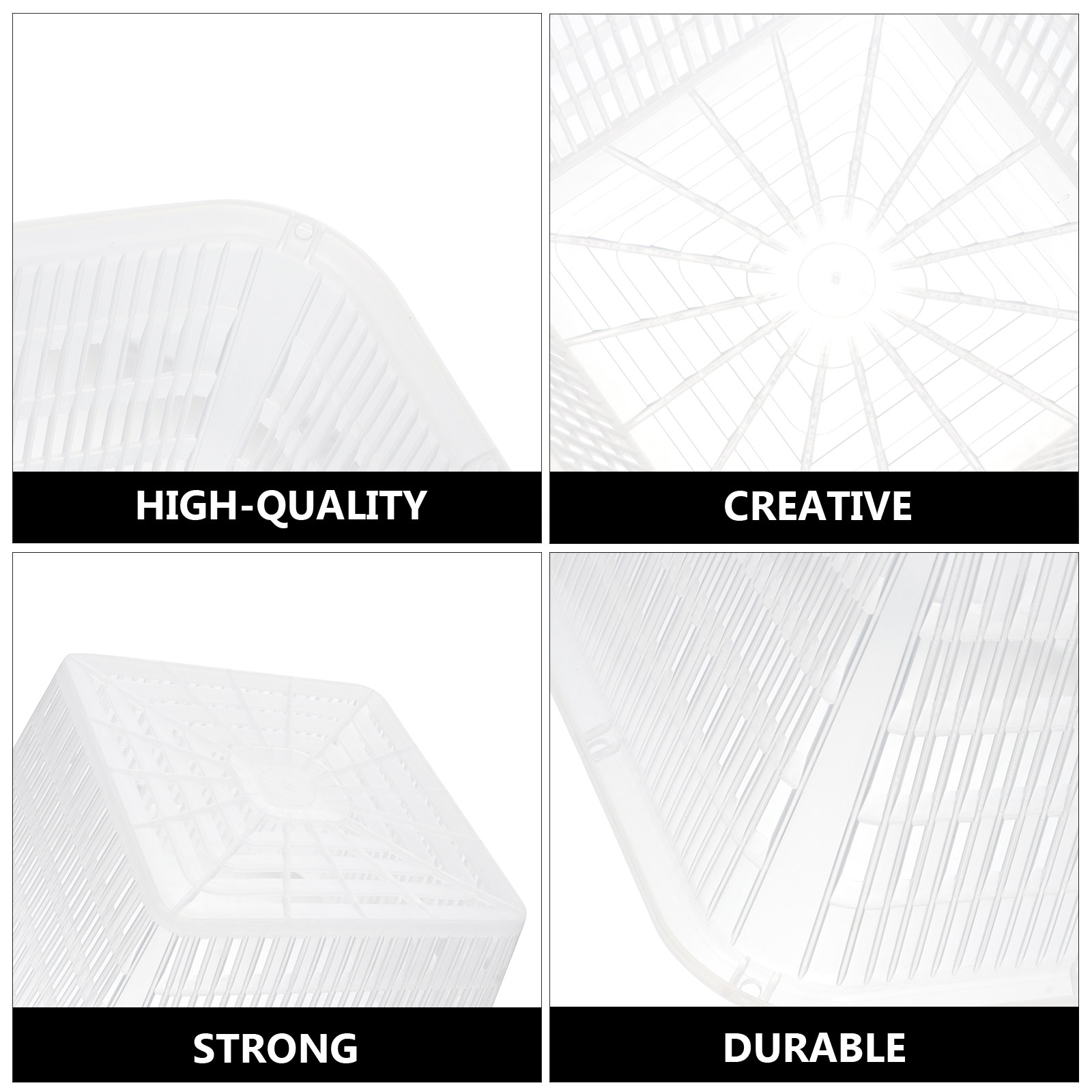 6Pcs Square Mesh Hydroponic Pl - Indoor Plants recension och pris