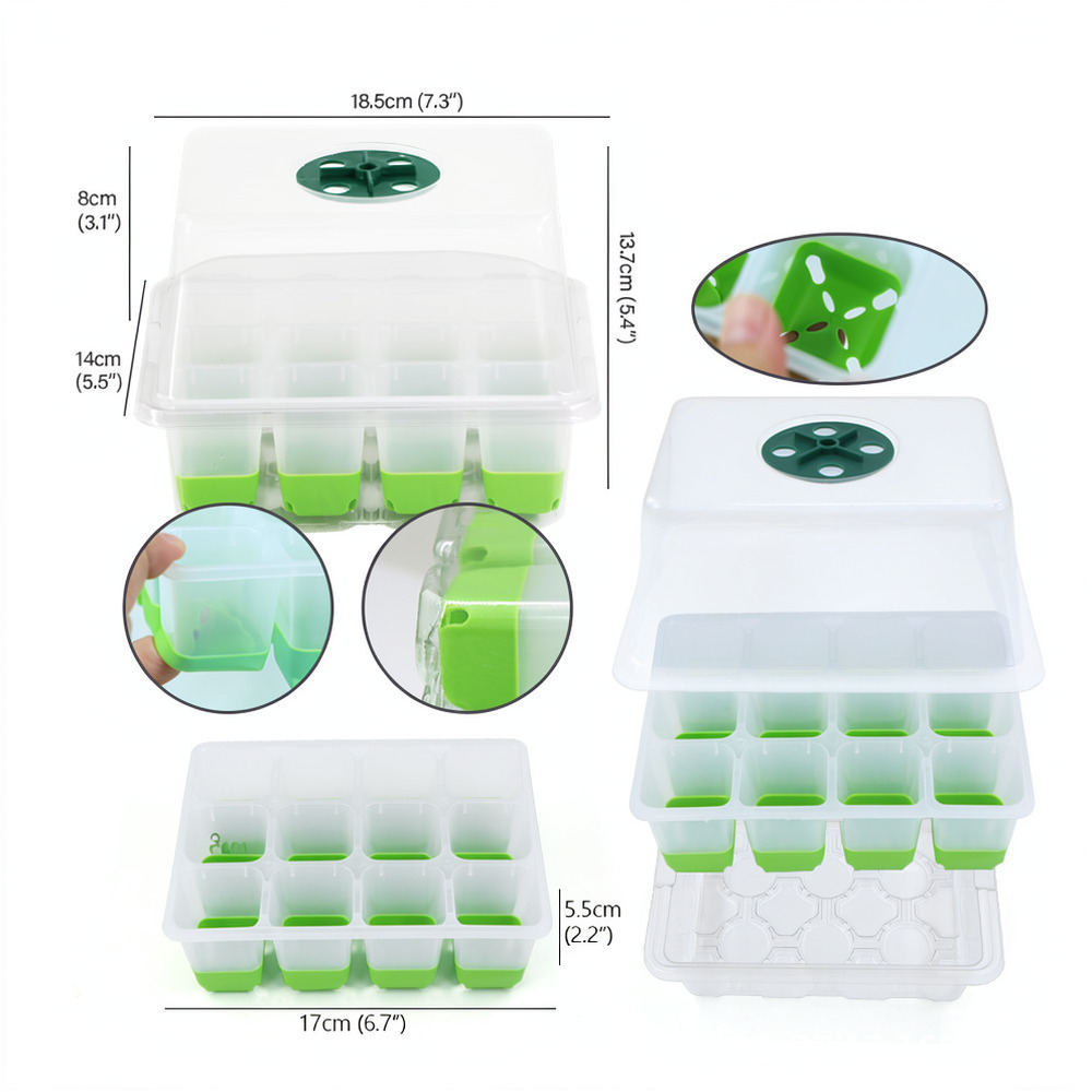 Soft Silicone Nursery Tray Gar - Indoor Plants recension och pris