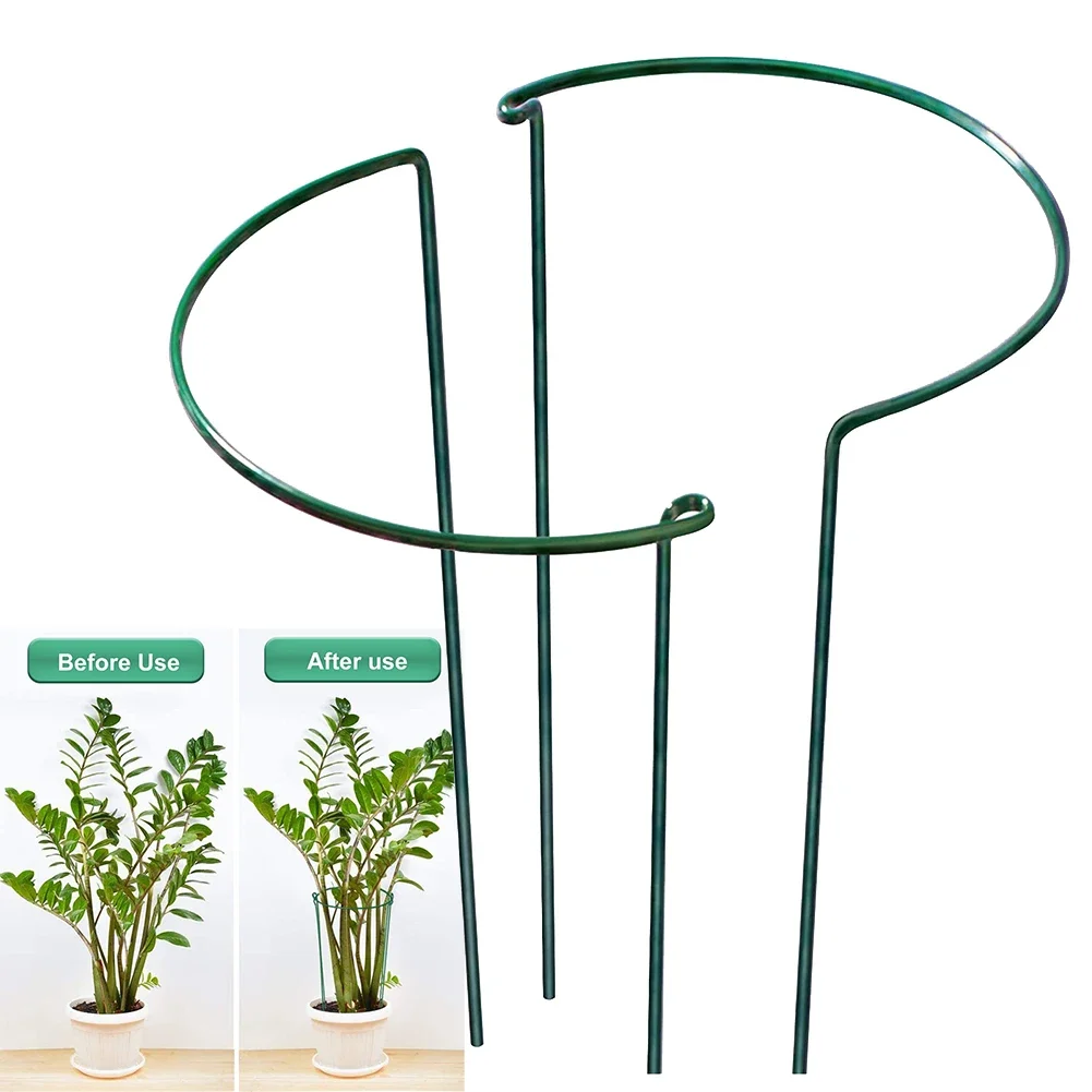 2pcs Sturdy Metal Plant Suppor - Plant Support Stake recension och pris