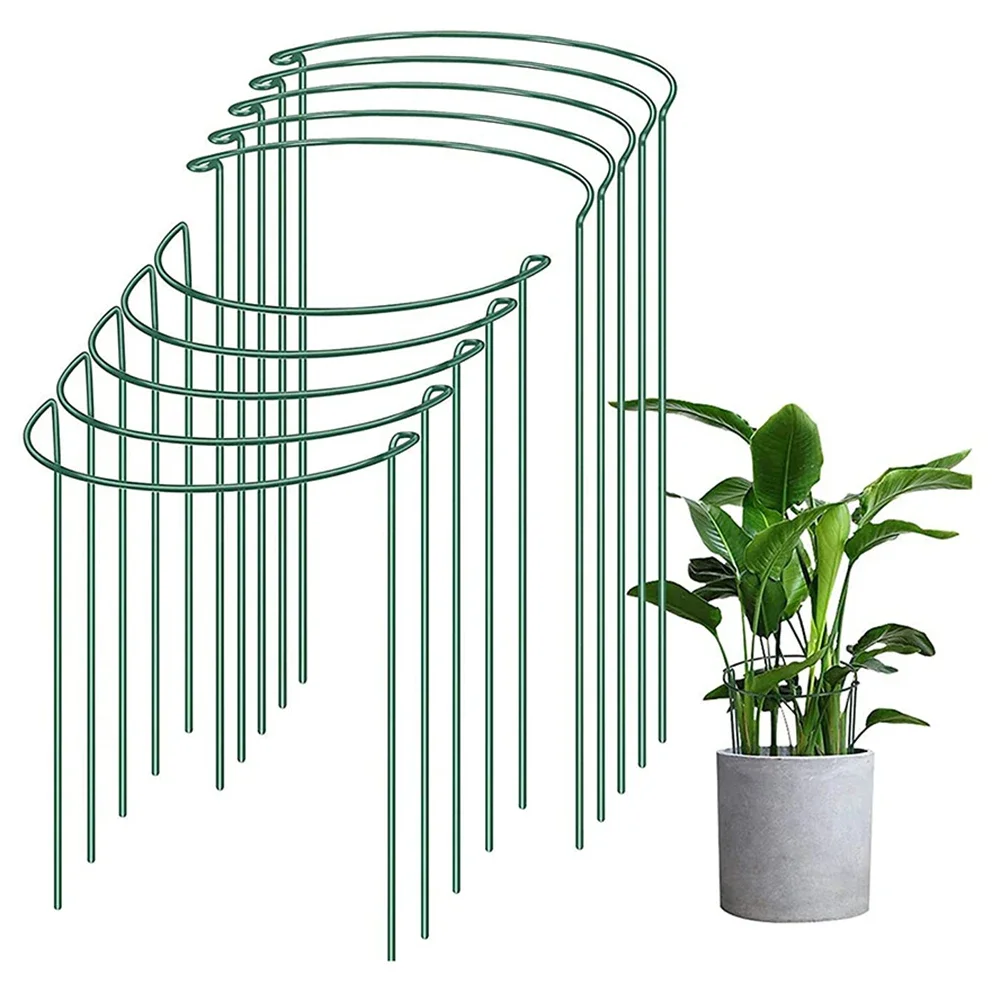 2pcs Sturdy Metal Plant Suppor - Plant Support Stake recension och pris