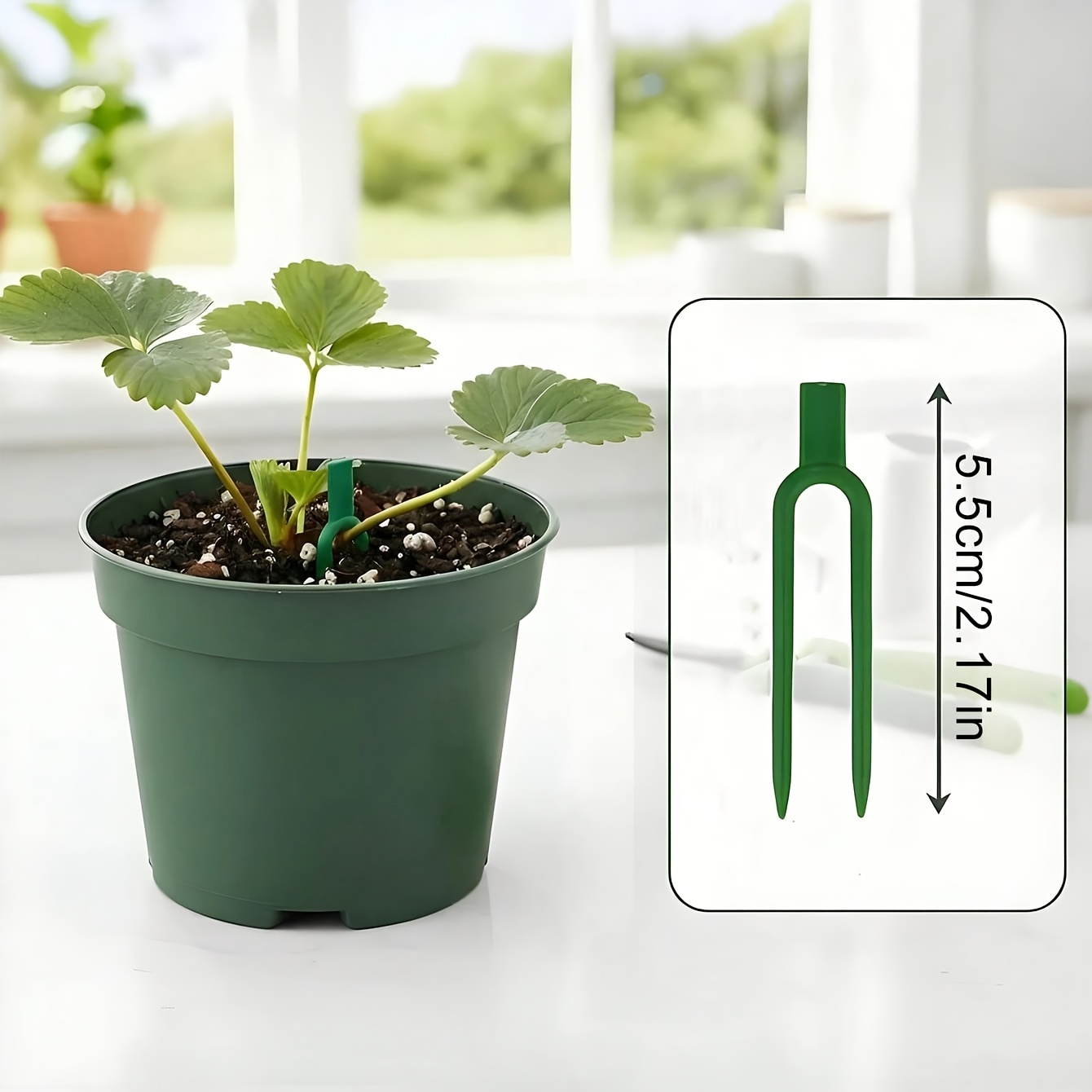 30/20/5pcs Plastic U-Shaped Ga - Plant Support Stake recension och pris