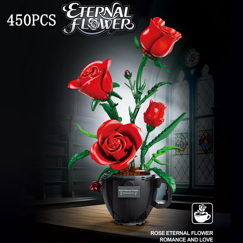 MOC Coffee Cup Flower Building - Terracotta Pot recension och pris