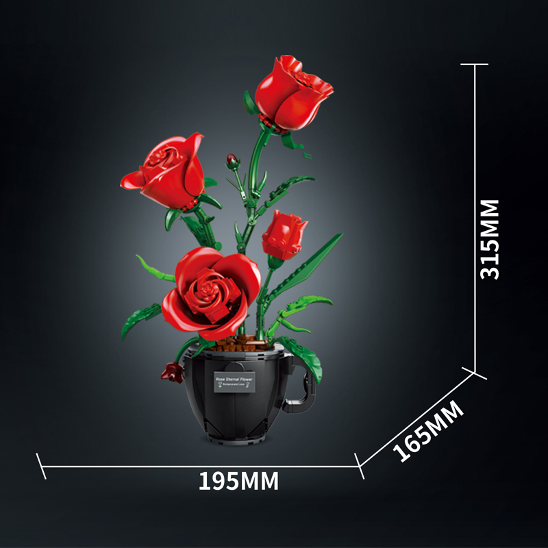 MOC Coffee Cup Flower Building - Terracotta Pot recension och pris
