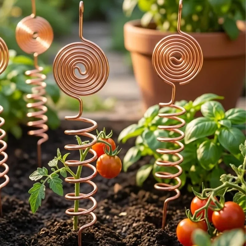 Electroculture Copper Plant St - Plant Support Stake recension och pris