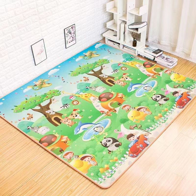 Baby Play Mat Doubel Sided Ani - Repotting Mat recension och pris