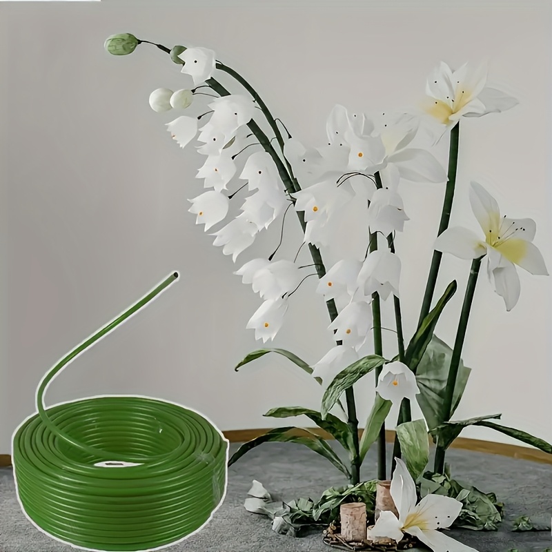 5M Cuttable Flexible Floral St - Plant Support Stake recension och pris