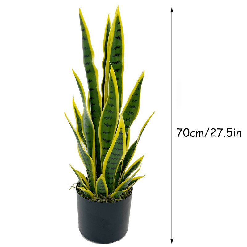 40-100cm Artificial Sansevieri - Snake Plant recension och pris