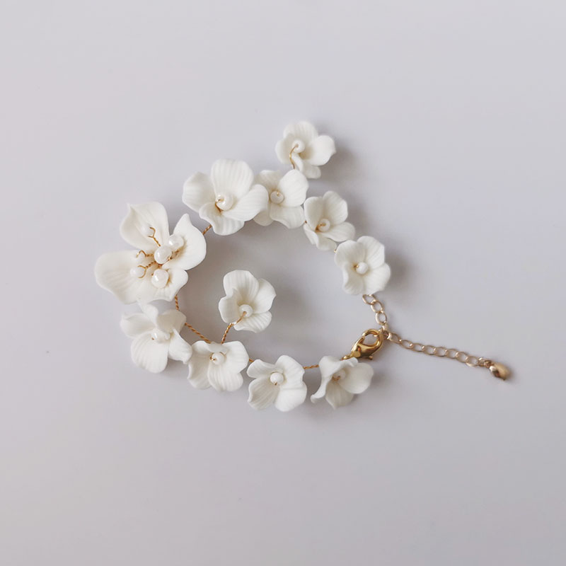 White Porcelain Flower Bridal  - Snake Plant Ceramic recension och pris