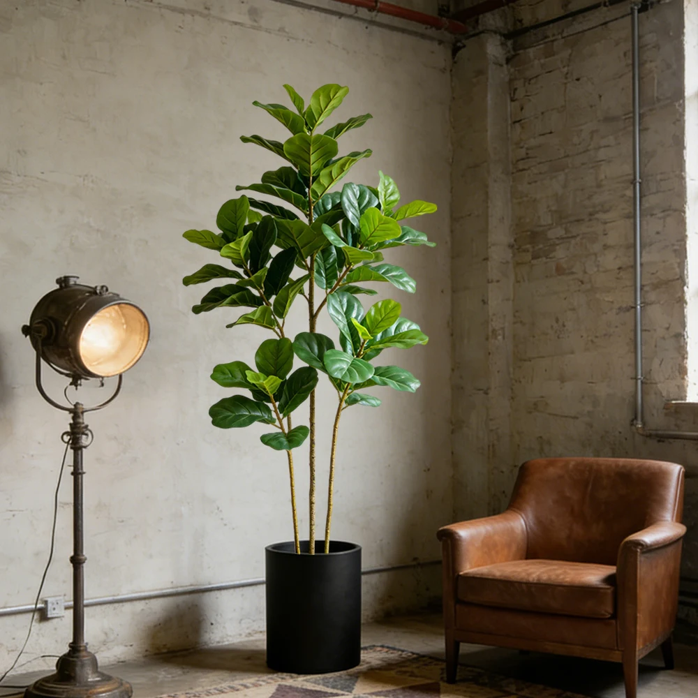 64/122cm Artificial Fiddle Fig - Fiddle Leaf Fig recension och pris