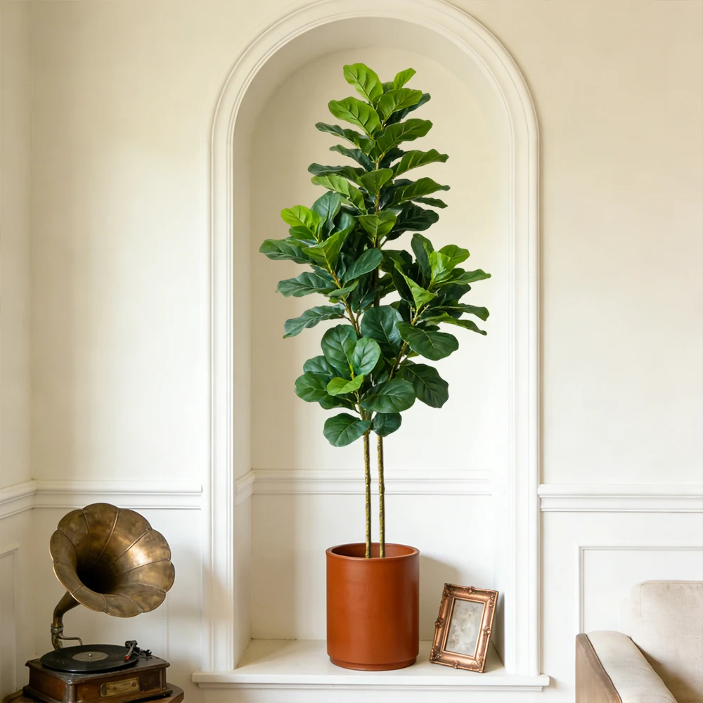 64/122cm Artificial Fiddle Fig - Fiddle Leaf Fig recension och pris