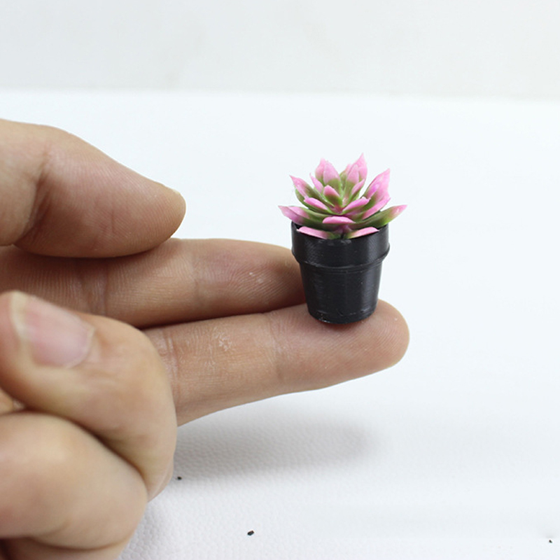 8Pcs Miniature Plastic Potted  - Succulent Set recension och pris