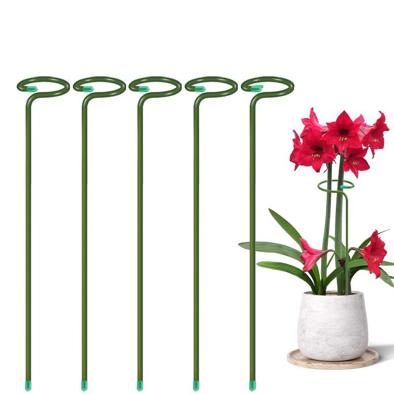 1-10pcs Metal Single Stem Plan - Plant Support Stake recension och pris