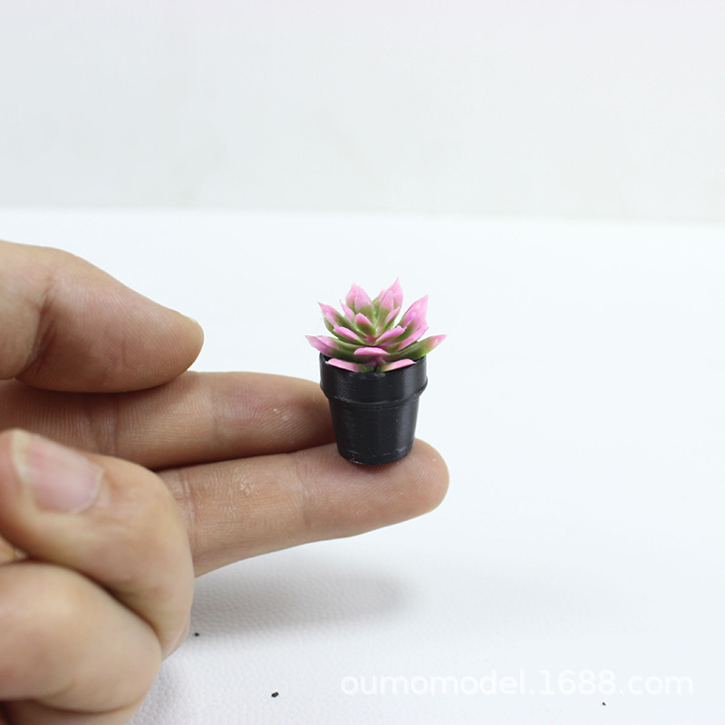 Mini Simulated Plants Cactus S - Succulent Set recension och pris