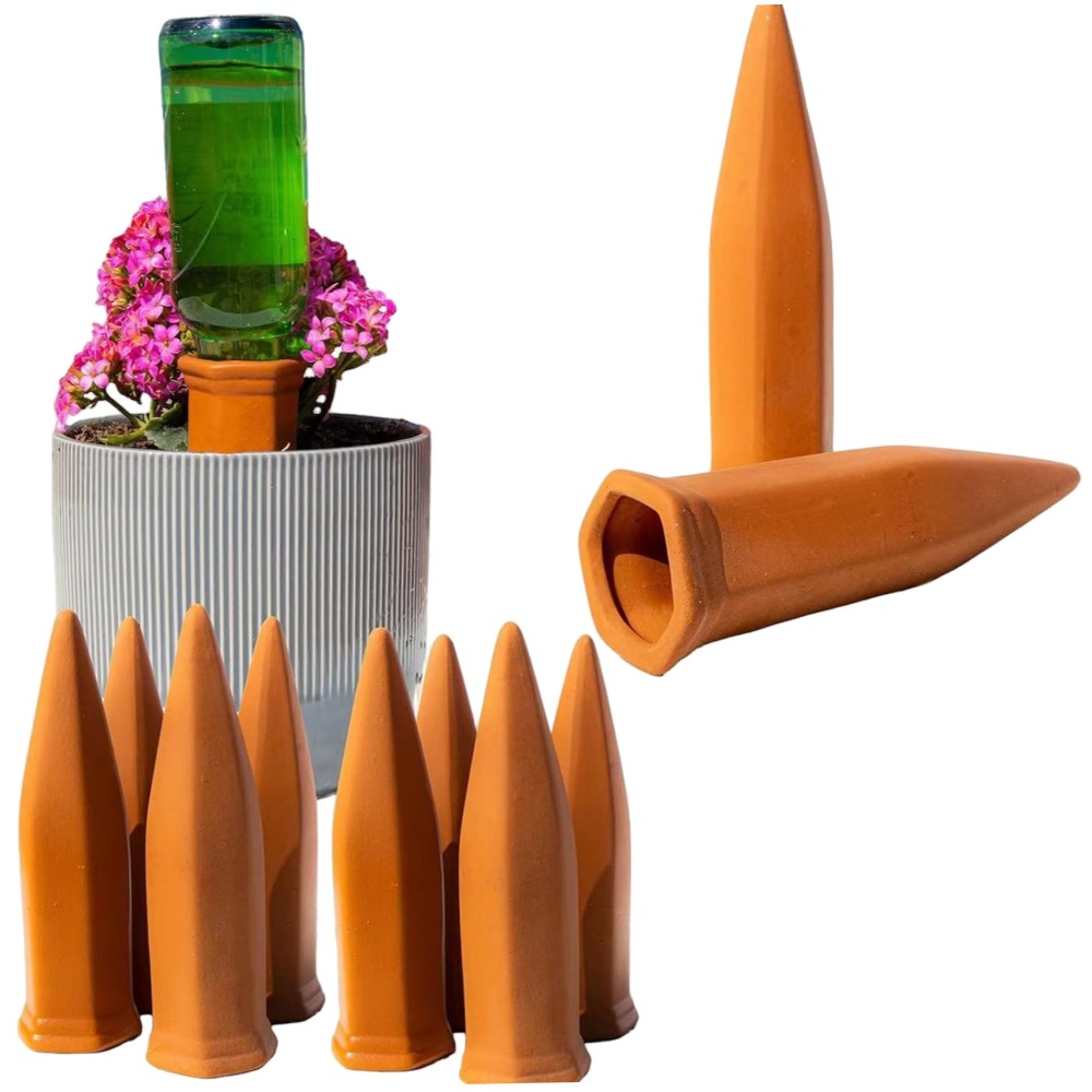 Terracotta Automatic Watering  - Plant Support Stake recension och pris