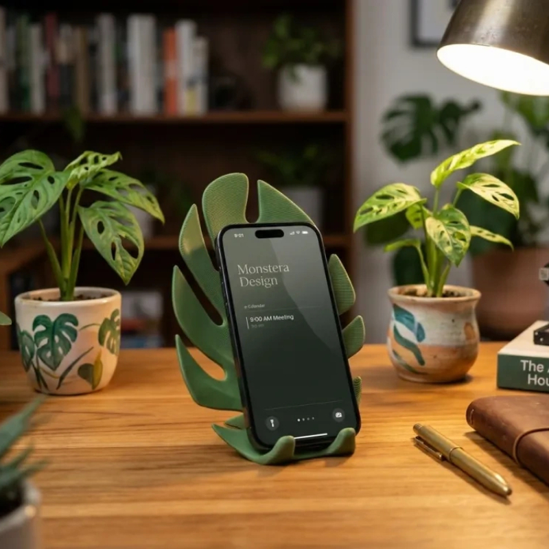 1PCS 3D Relief Monstera Leaf F - Monstera recension och pris