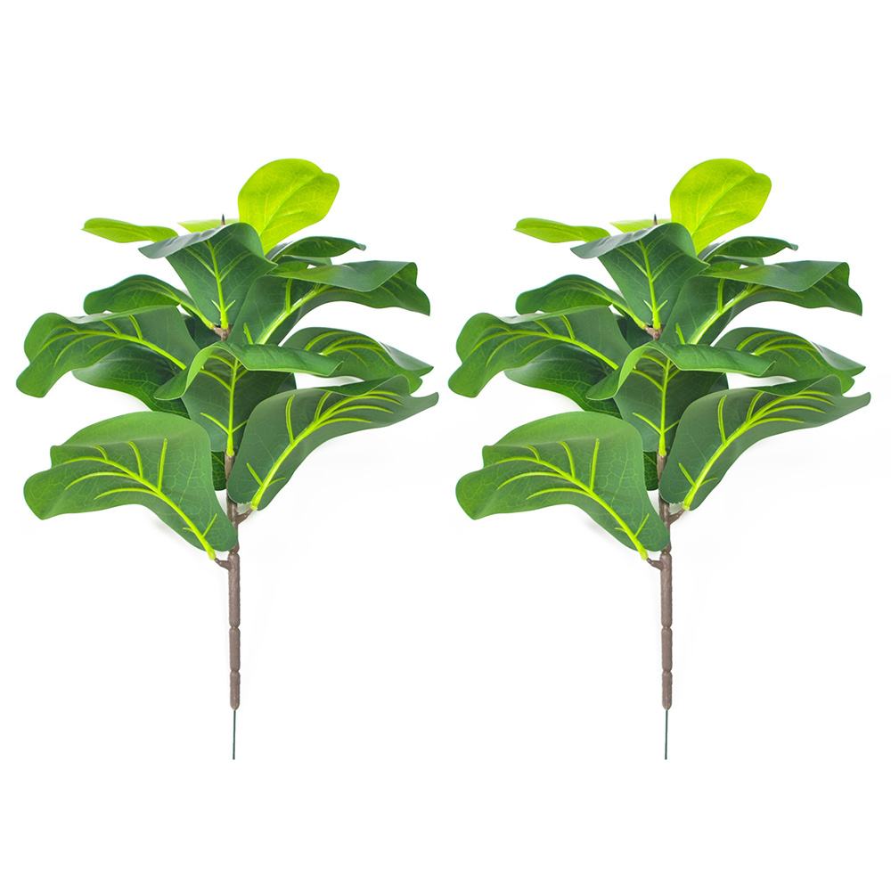 AB33-2Pcs Artificial Fiddle Le - Fiddle Leaf Fig recension och pris